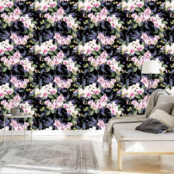 Behang Bloemen. Natuur. Orchideeën. Natuur - Afbeelding 3