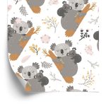 Behang Slapende Koala's