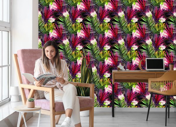 Behang Kleurrijke Planten - Afbeelding 7