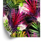 Behang Kleurrijke Planten