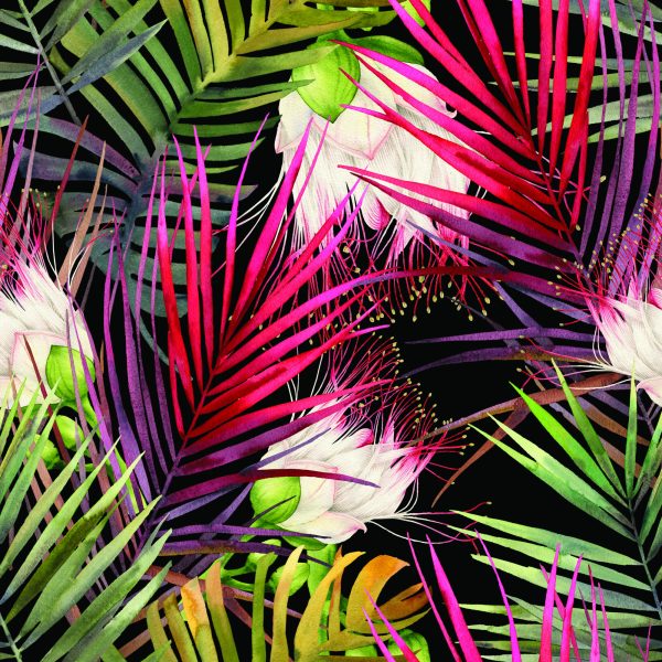 Behang Kleurrijke Planten - Afbeelding 2