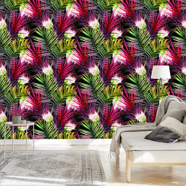 Behang Kleurrijke Planten - Afbeelding 3