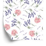 Behang Bloemkleuren