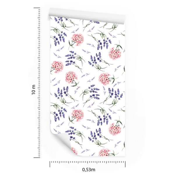 Behang Bloemkleuren - Afbeelding 8