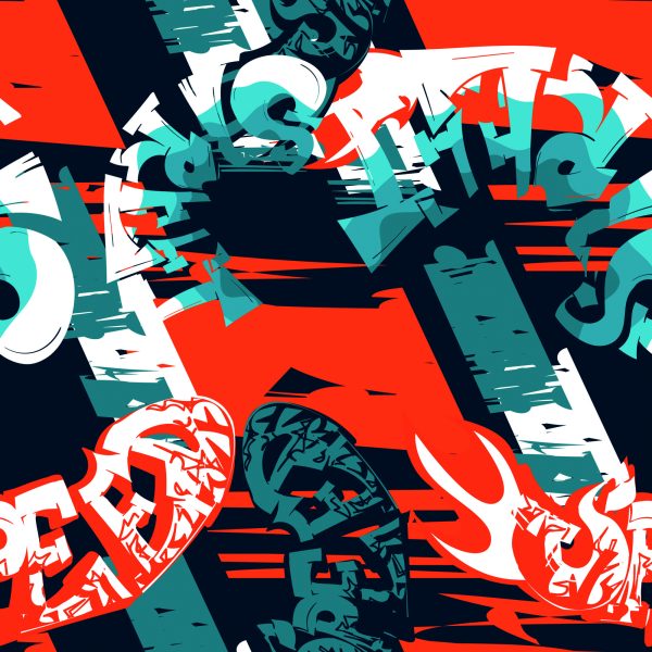 Behang Graffiti - Afbeelding 2