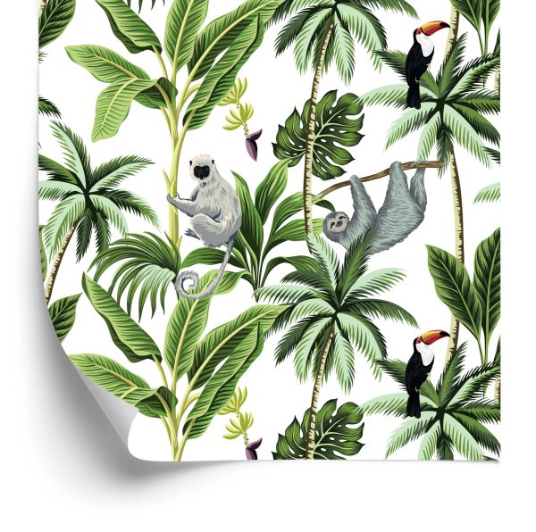 Behang Dieren, Vogels En Bomen