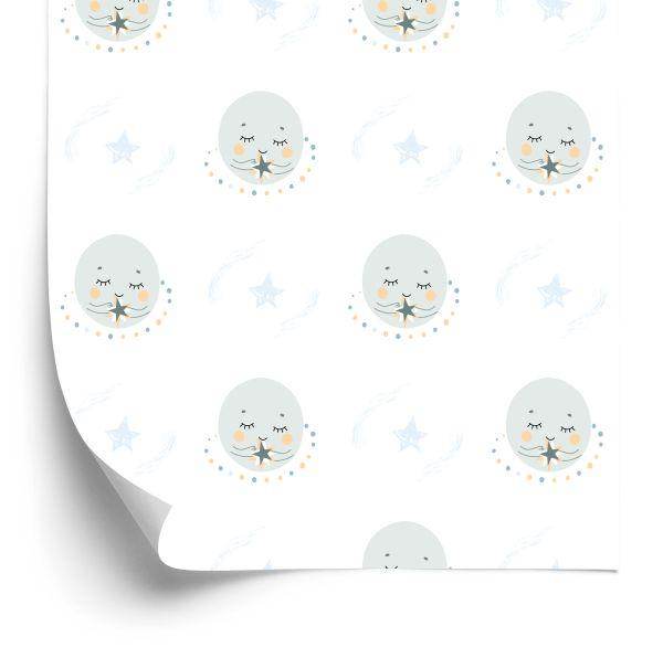 Behang Voor Kinderen Moons In Scandinavische Stijl