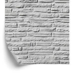 Behang Heldere Baksteen - 3D-Effect