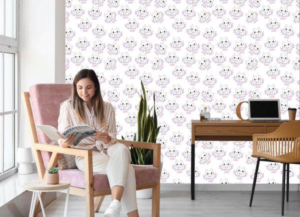 Behang Voor Kinderen - Lieve Kittens - Afbeelding 7