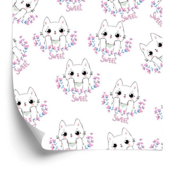 Behang Voor Kinderen - Lieve Kittens