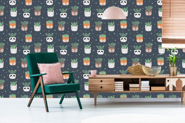 Behang Planten Dieren - Afbeelding 6