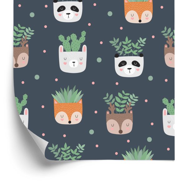 Behang Planten Dieren