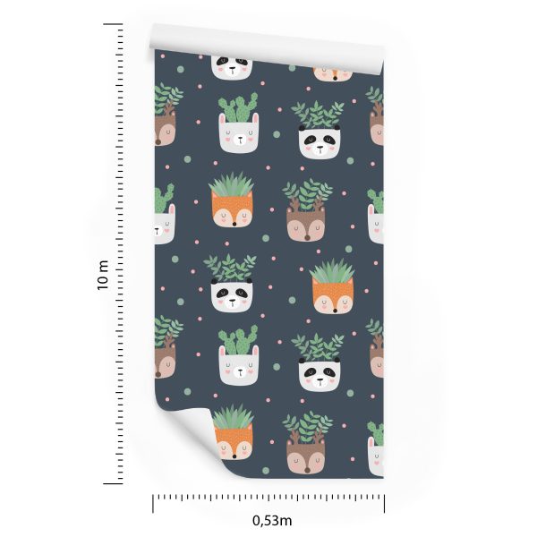 Behang Planten Dieren - Afbeelding 8