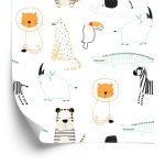 Behang Dieren Vogels Leeuwen Voor Jongenskamer