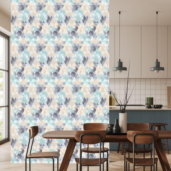 Behang Geometrisch - Kleurrijk - Afbeelding 4
