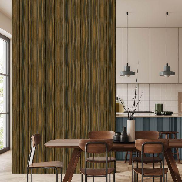 Behang Verticale Houten Planken - Afbeelding 4