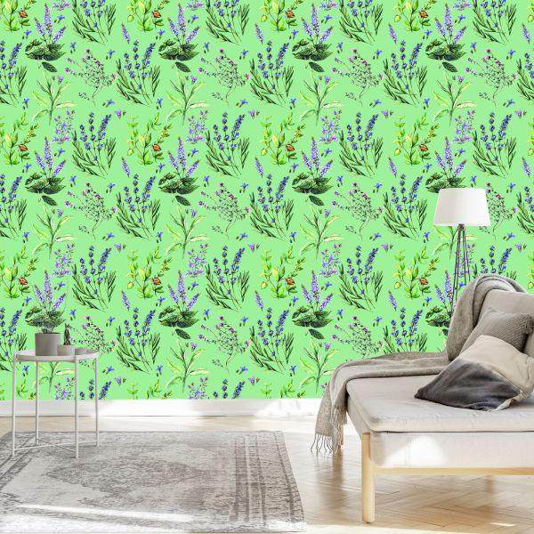 Behang Bloemen - Afbeelding 3