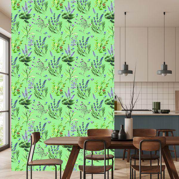 Behang Bloemen - Afbeelding 4