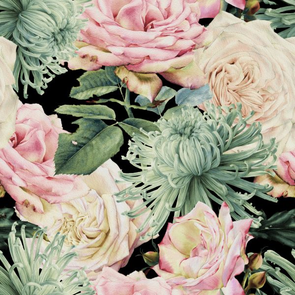 Behang Natuurlijke Rozen - Afbeelding 2