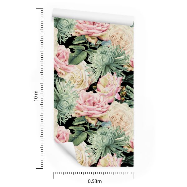 Behang Natuurlijke Rozen - Afbeelding 8