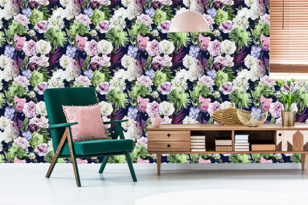 Behang Natuur Planten Rozen - Afbeelding 6