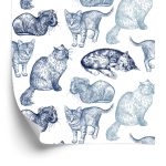 Behang Rasechte Katten