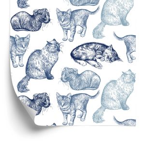 Behang Rasechte Katten