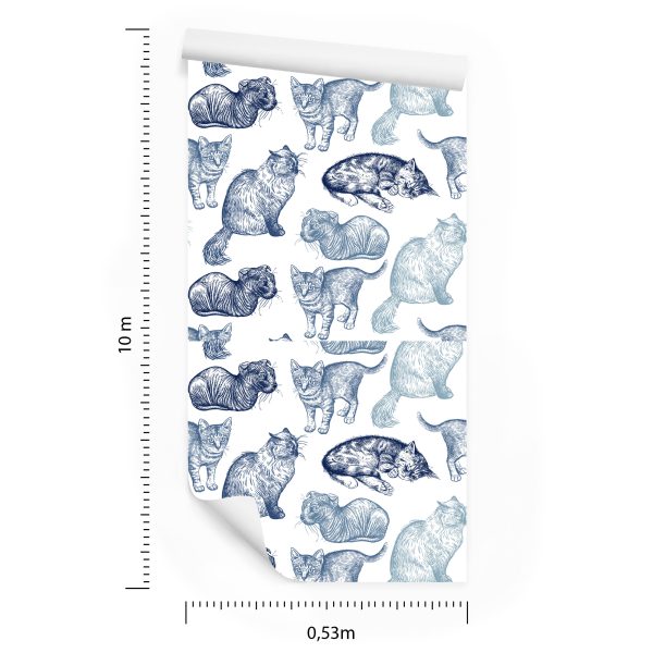 Behang Rasechte Katten - Afbeelding 8