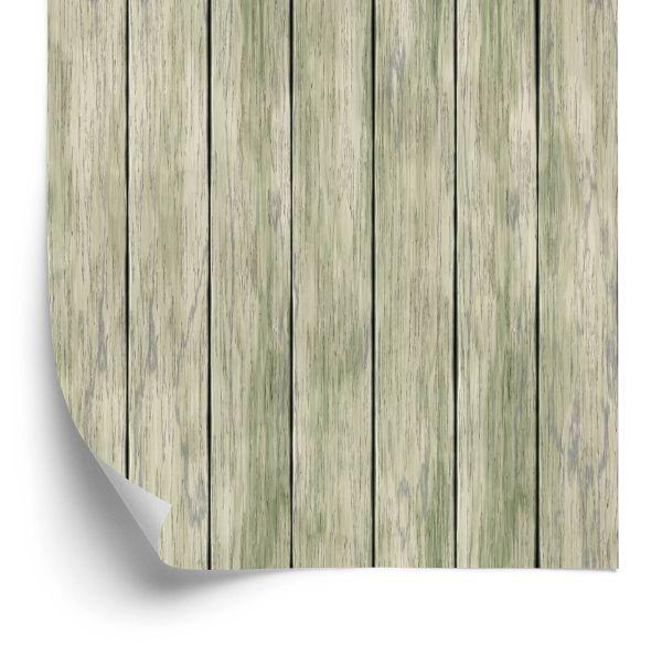 Behang Stijlvolle Verticale Houten Planken