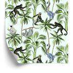 Behang Wilde Dieren En Bomen