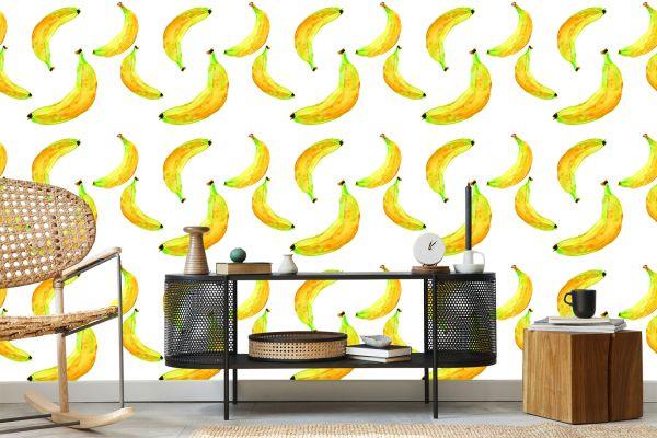 Behang Met Fruit Bananen Voor Keuken Eetkamer - Afbeelding 5