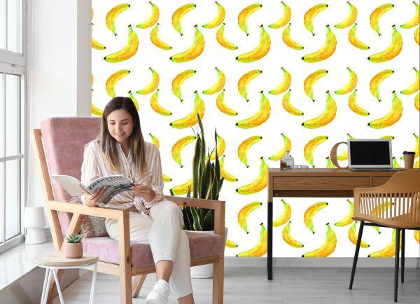 Behang Met Fruit Bananen Voor Keuken Eetkamer - Afbeelding 7