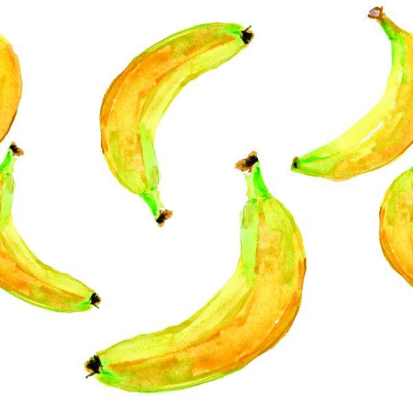 Behang Met Fruit Bananen Voor Keuken Eetkamer - Afbeelding 2