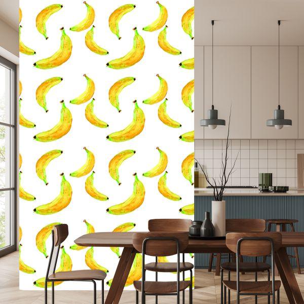 Behang Met Fruit Bananen Voor Keuken Eetkamer - Afbeelding 4