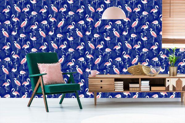 Behang Flamingo's - Afbeelding 6