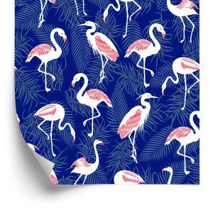 Behang Flamingo's