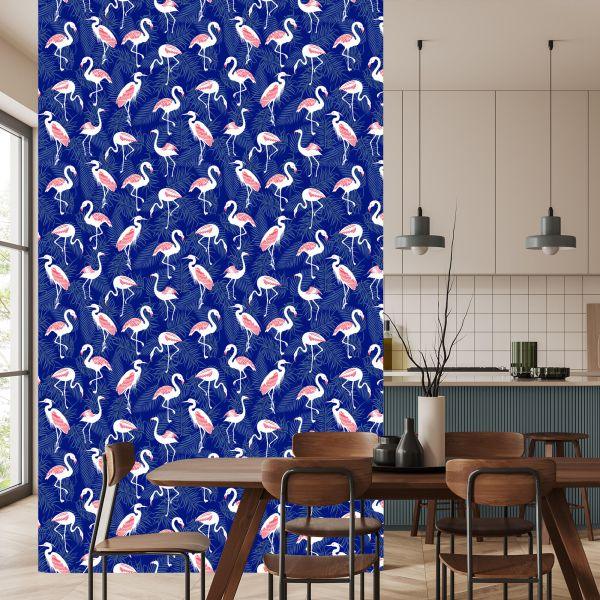 Behang Flamingo's - Afbeelding 4