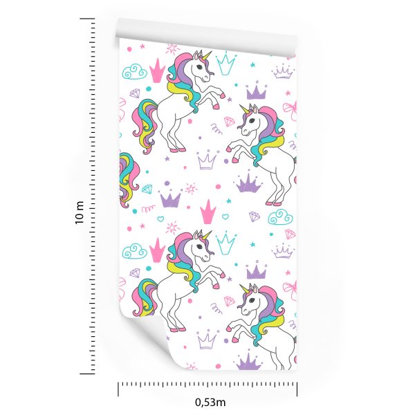 Wallpaper Fir Kanner - Faarweg Unicorns - Bild 8