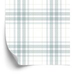 Behang Modern Geruit Optisch Voor Woonkamer