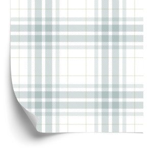 Behang Modern Geruit Optisch Voor Woonkamer