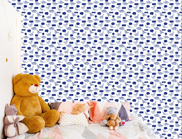 Behang De Dinosaurussen Voor De Kinderkamer - Afbeelding 6