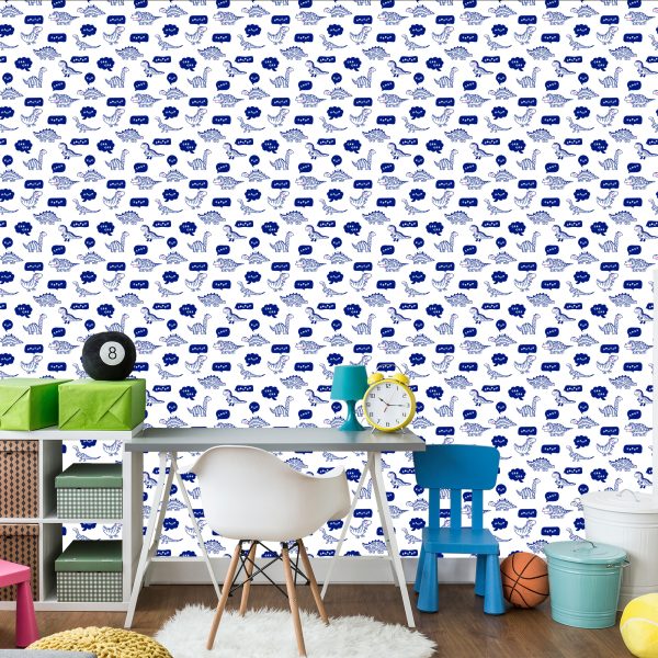 Behang De Dinosaurussen Voor De Kinderkamer - Afbeelding 4
