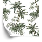 Behang Palmbomen Planten Jeugdkamer