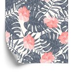 Behang Bloemen In Zachte Kleuren
