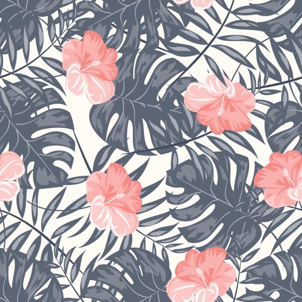 Behang Bloemen In Zachte Kleuren - Afbeelding 2