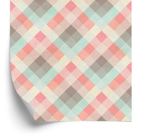 Behang Diamanten In Retrostijl