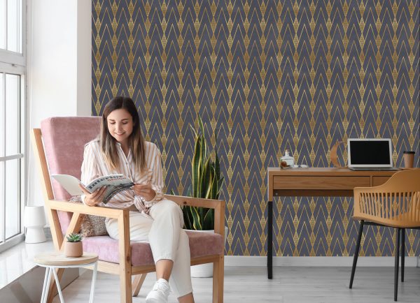 Behang Modern Geometrisch Patroon - Afbeelding 7