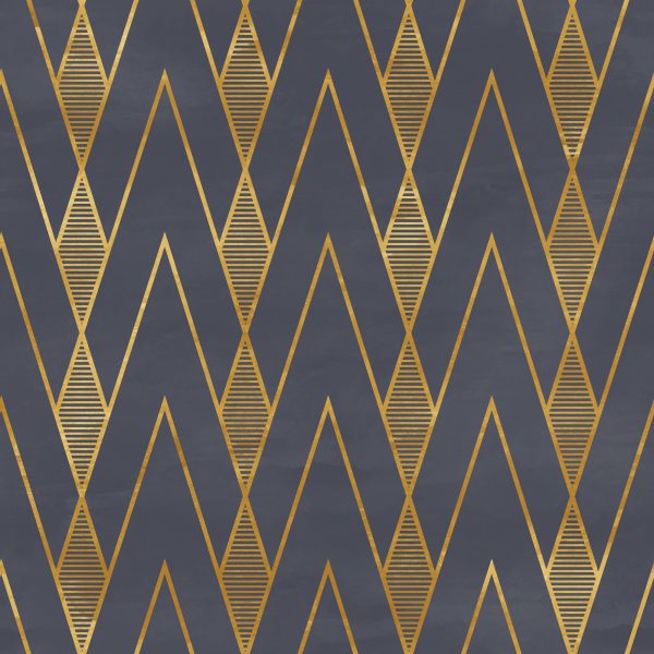 Behang Modern Geometrisch Patroon - Afbeelding 2