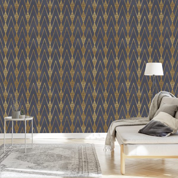 Behang Modern Geometrisch Patroon - Afbeelding 3