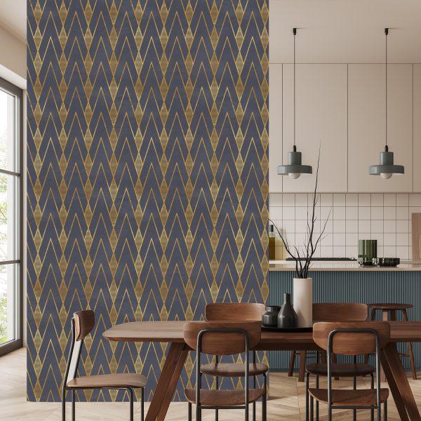 Behang Modern Geometrisch Patroon - Afbeelding 4